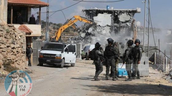 الاحتلال يهدم منزلا في كفر الديك غرب سلفيت