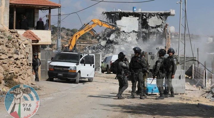 الاحتلال يهدم منزلا في كفر الديك غرب سلفيت