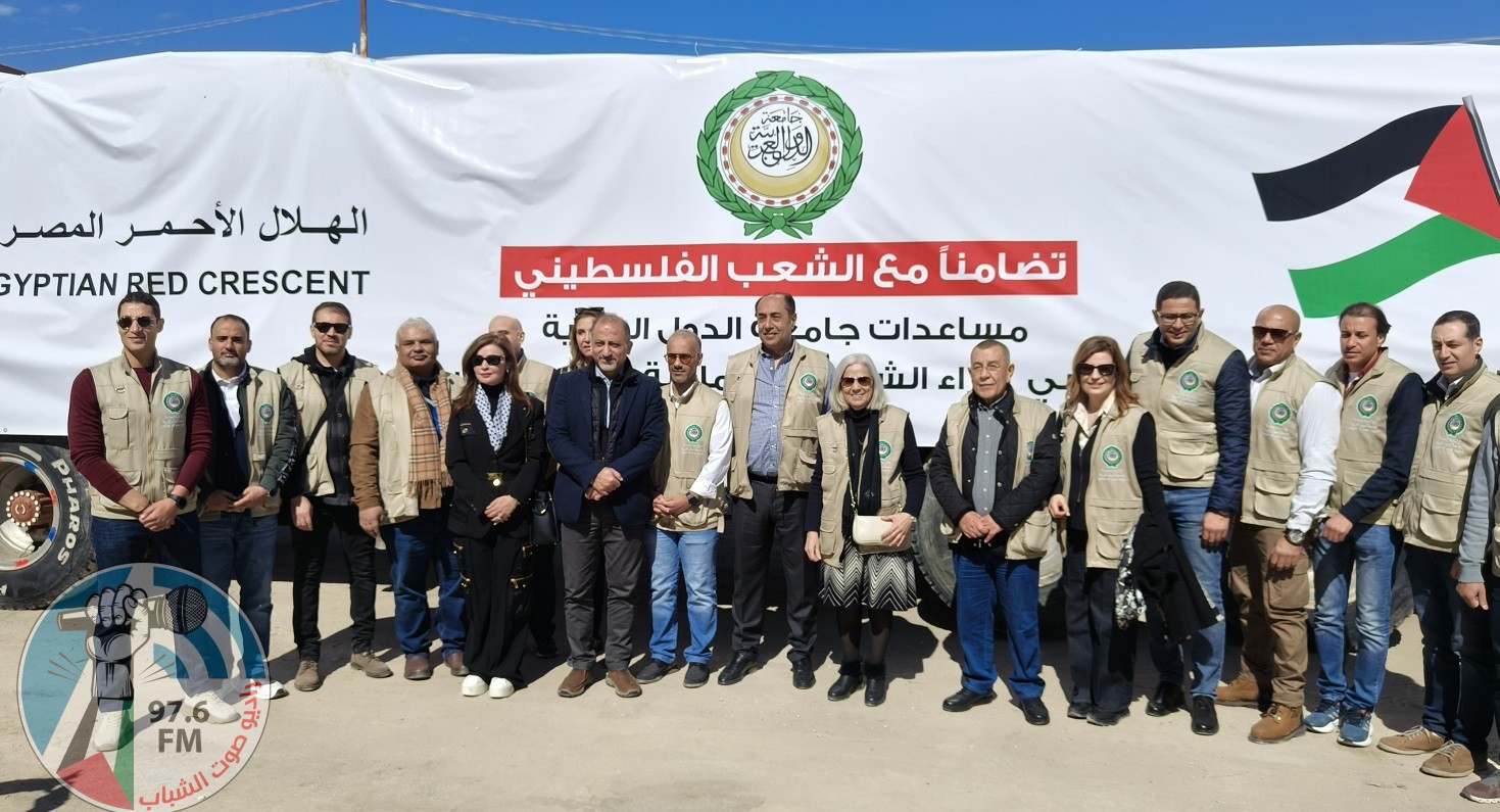 الجامعة العربية تطلق قافلة مساعدات لدعم غزة