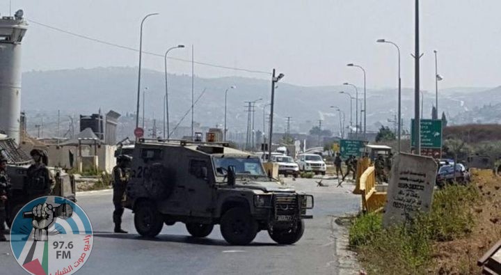 الاحتلال يواصل إغلاق مدخل المنشية جنوب بيت لحم