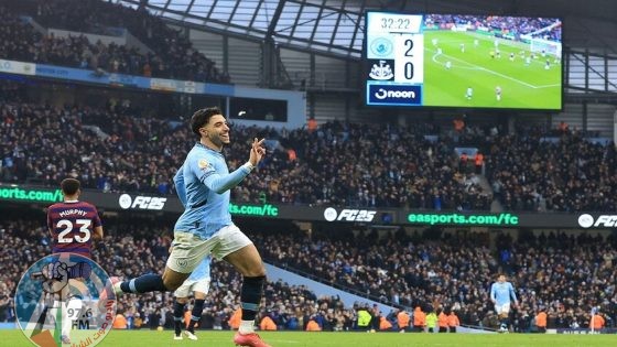 عمر مرموش يقود مانشستر سيتي لفوز ثمين على نيوكاسل