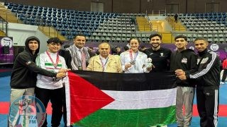 مريم بشارات تحرز الميدالية الفضية بالدوري العالمي للكاراتيه