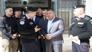 خلال استقباله اللواء ثوابتة .. المحافظ دودين يثمن جهود جهاز الدفاع المدني