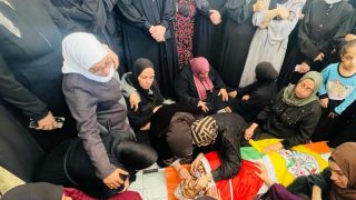 تشييع جثمان شهيد قلقيلية