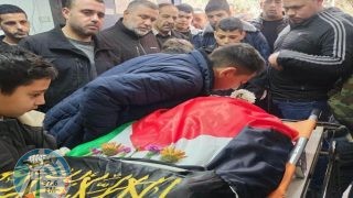 نابلس: تشييع جثمان الشهيد عمر اشتية إلى مثواه الأخير