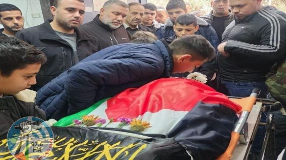 نابلس: تشييع جثمان الشهيد عمر اشتية إلى مثواه الأخير