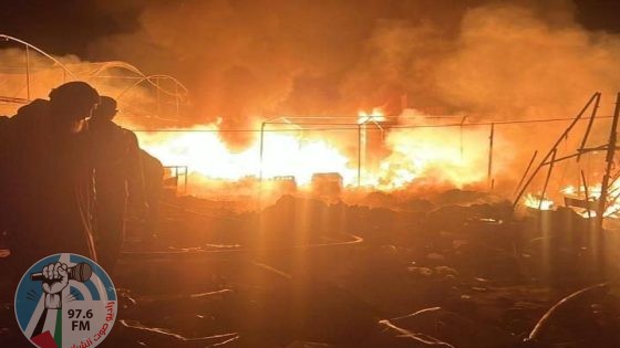 15 مصابا في حريق بعرابة البطوف بالجليل