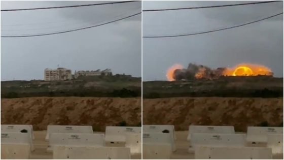 الاحتلال يفجر مستشفى “الصداقة التركي” في غزة