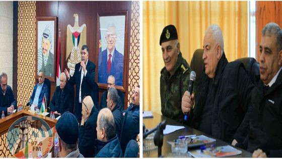 وزير الداخلية يطّلع على الوضع العام في محافظتي قلقيلية ونابلس