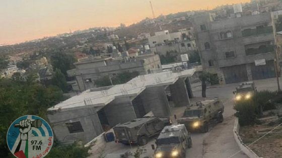 الاحتلال يقتحم بلدة قصرة جنوب نابلس