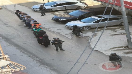 اعتقالات طالت نساء وشبانا وطفلاً في مخيم شعفاط