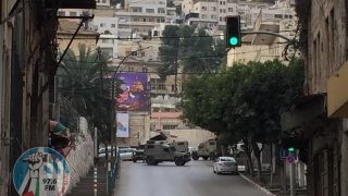 إصابات واعتقالات خلال اقتحام الاحتلال مدينة نابلس