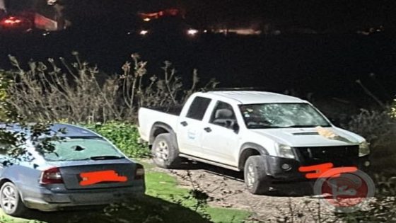 بحماية جيش الاحتلال.. مستوطنون يهاجمون منازل المواطنين في بروقين