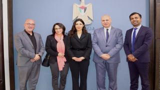 وزير الثقافة يلتقي مديرة مكتب اليونسكو ومختص برنامج الثقافة في فلسطين