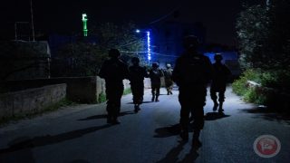 الاحتلال يعتقل ستة شبان شرق نابلس