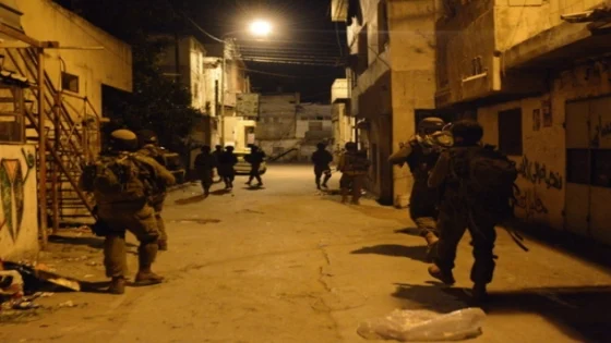الاحتلال يعتقل 6 مواطنين من قفين ويداهم محل صرافة في عتيل