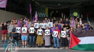 الآلاف يتظاهرون في عدة مدن أميركية احتجاجاً على اعتقال طالب فلسطيني