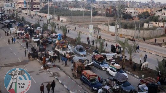 الاحتلال يغلق شارع صلاح الدين الواصل بين شمال قطاع غزة وجنوبه