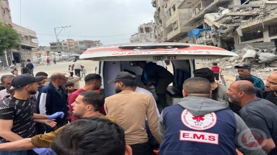8 شهداء بينهم أطفال ومصابون بقصف الاحتلال منزلا في خان يونس
