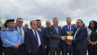 افتتاح محطة المعالجة الأولية للمياه العادمة في مدينة أريحا الصناعية الزراعية