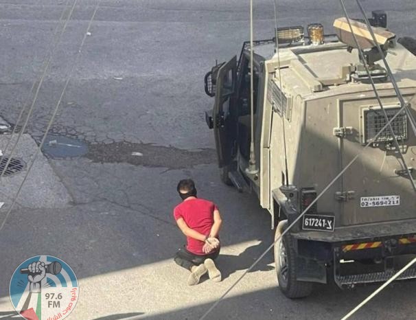 الاحتلال يعتقل مواطنا ويحطم زجاج مركبة خلال اقتحام نابلس