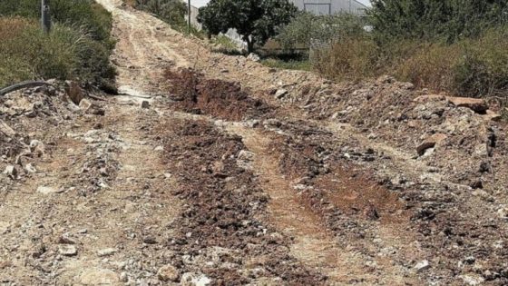 الاحتلال يجرف شوارع رئيسية وفرعية في برقين غرب جنين