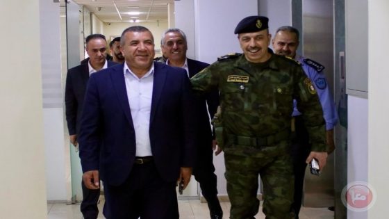 الخليل.. المحافظ دودين يستقبل قائد قوات الأمن الوطني الفلسطيني