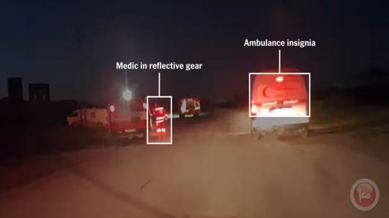 فيديو يدحض رواية جيش الإحتلال بشأن اعدام عمال الإغاثة في غزة