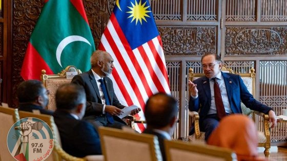 ماليزيا والمالديف تؤكدان أهمية الحل السلمي للقضية الفلسطينية وفق القانون الدولي