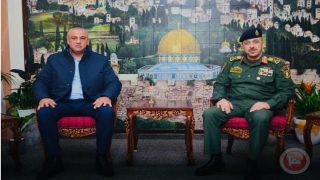 اللواء البوريني يلتقي قائد قوات الأمن الوطني لبحث التعاون المشترك