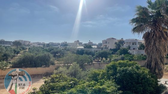 حالة الطقس: أجواء صافية ودرجات حرارة معتدلة