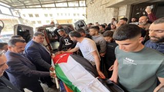 نابلس: تشييع جثمان الشهيد أحمد نصاصرة إلى مثواه الأخير