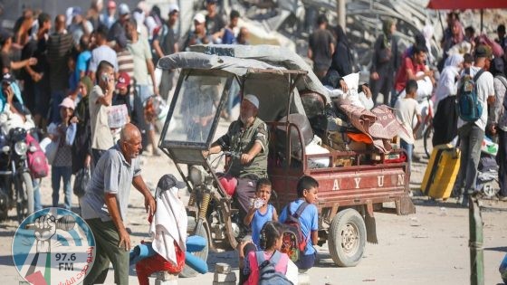 الاحتلال يجبر المواطنين على النزوح قسرا من مناطق جديدة في مدينة غزة
