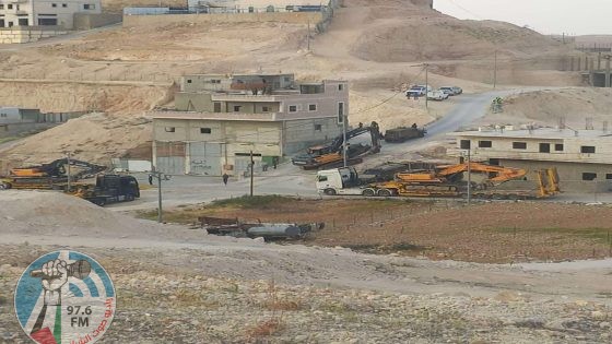 الاحتلال يهدم بناية سكنية في زعترة شرق بيت لحم
