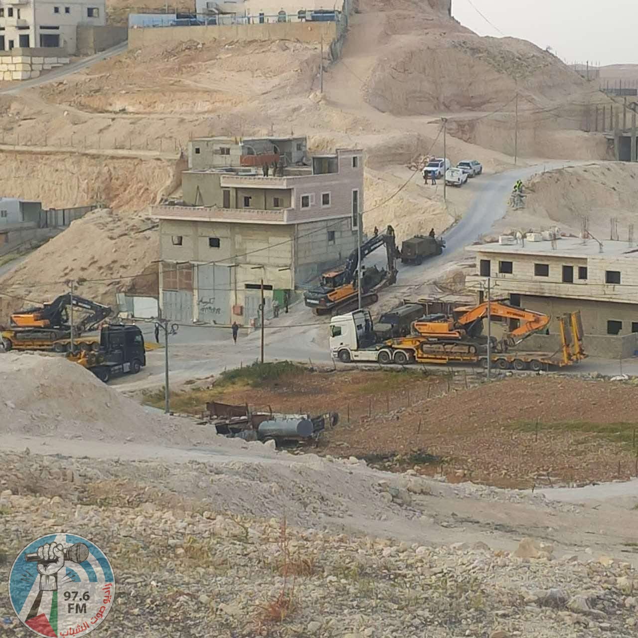الاحتلال يهدم بناية سكنية في زعترة شرق بيت لحم