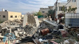الاحتلال يهدم منزلين ويصيب 6 مواطنين في قرية وادي فوكين غرب بيت لحم