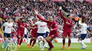 ليفربول يستضيف توتنهام في مهمة الحسم للتتويج باللقب