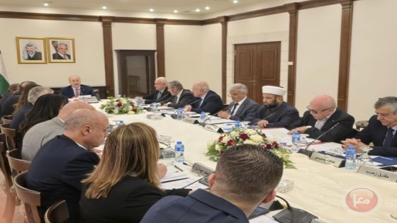 مجلس الوزراء يعقد جلسته الأسبوعية في بيت لحم