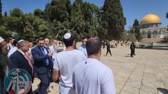 أكثر من 1500 مستعمر ووزيران في حكومة الاحتلال يقتحمون "الأقصى"