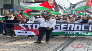 تظاهرة حاشدة في مدينة بريمن تنديدا بالعدوان الإسرائيلي على غزة