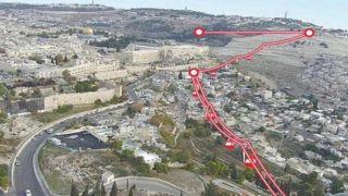 هيئة العمل الوطني والأهلي في القدس تستنكر تنفيذ المرحلة الثانية من مشروع القطار الاستيطاني