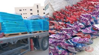 بالصور- “الاقتصاد” تفشل عملية تزوير 25 طن مسحوق غسيل مخلوط بالملح
