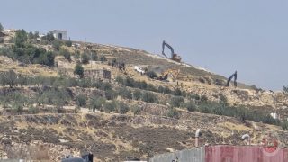 الاحتلال يهدم مزرعة أغنام في خلايل اللوز جنوب شرق بيت لحم