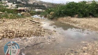 الاحتلال يدمر خط مياه في سبسطية شمال غرب نابلس