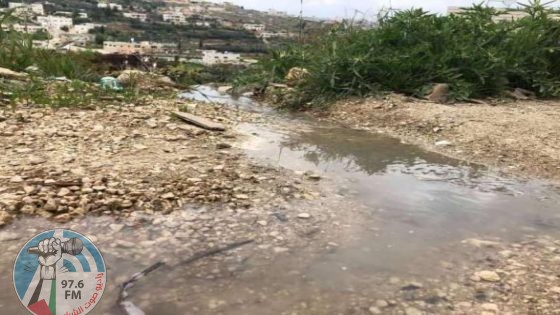 الاحتلال يدمر خط مياه في سبسطية شمال غرب نابلس