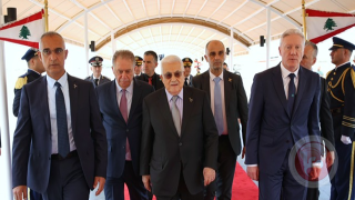 الرئيس يجتمع مع نظيره اللبناني ويبحثان عدة ملفات