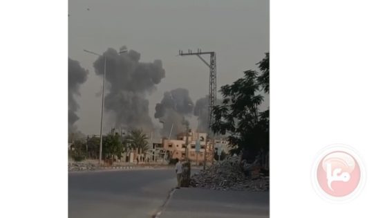 شهداء وجرحى بقصف المشفى الاوروبي