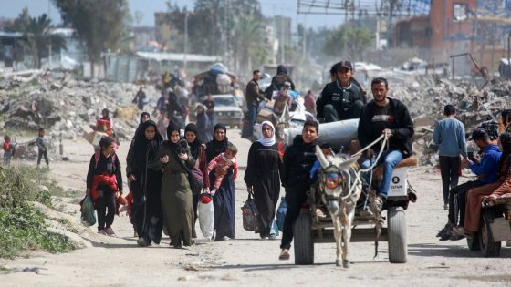 المنظمة الدولية للهجرة: نزوح قرابة 180 ألف شخص قسرا بغزة