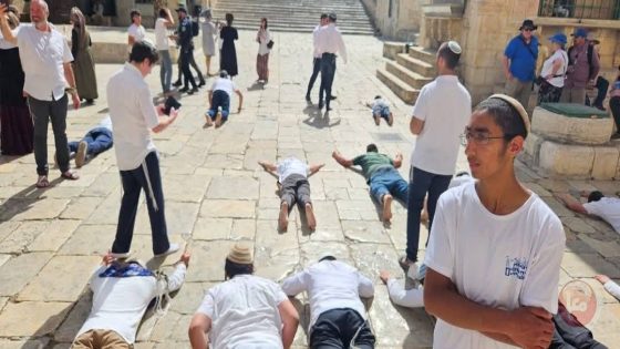 بذكرى احتلاله.. المستوطنون يحولون الأقصى لمسرح غنائي واستعراض سياسي