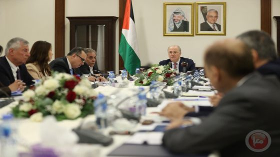 مجلس الوزراء يقر جملة من القرارات والتدخلات المتعلقة بمحافظة بيت لحم